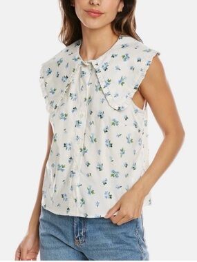 NWT WeWoreWhat Sleeveless Blouse